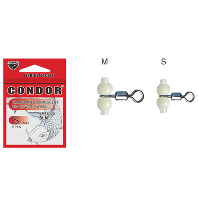 Cross-Line Fluorescent Beads With Swivel